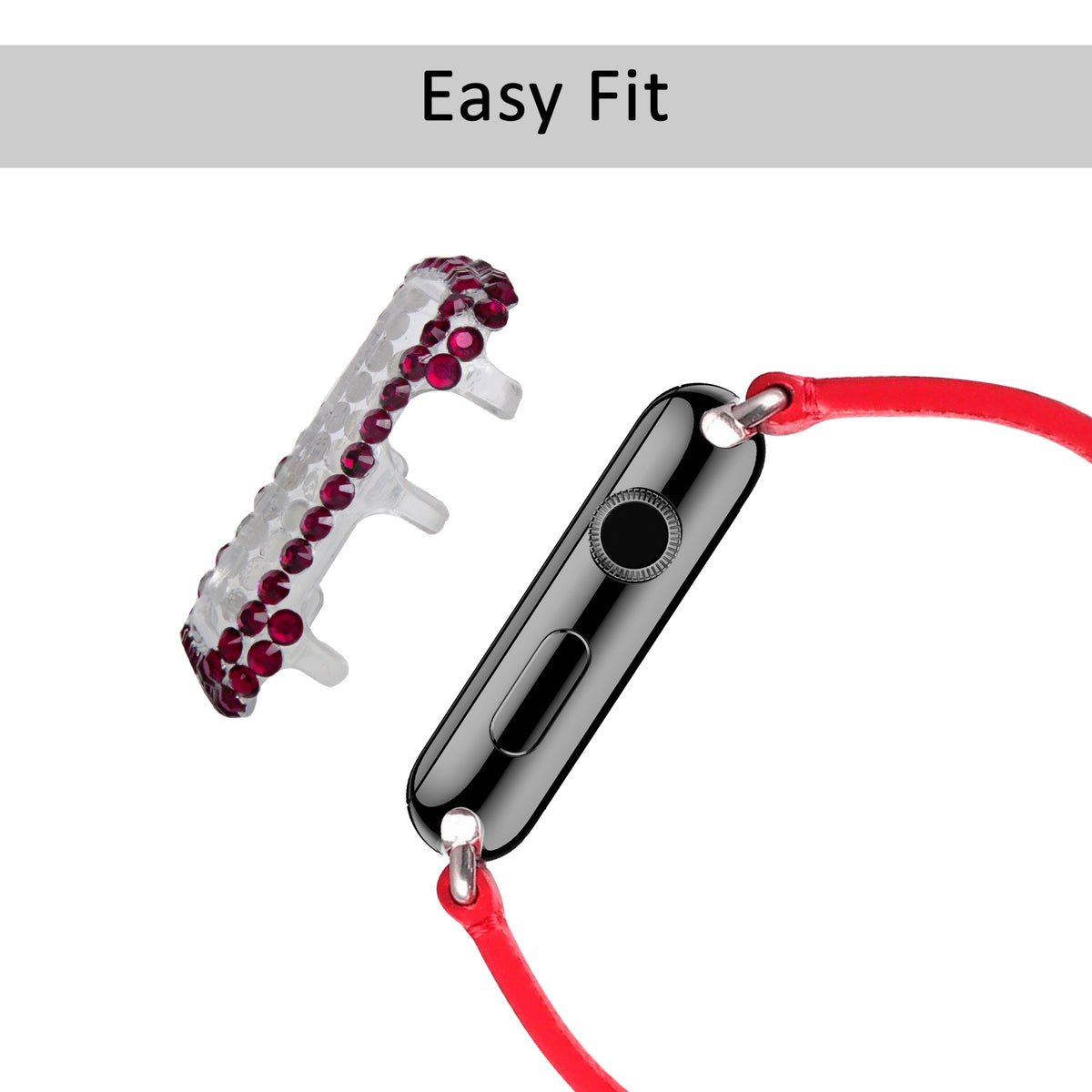 Navor Unique Slim Protective Full Fashion Bling Case Cover for Apple Watch Series 1-2-3 - NAVOR