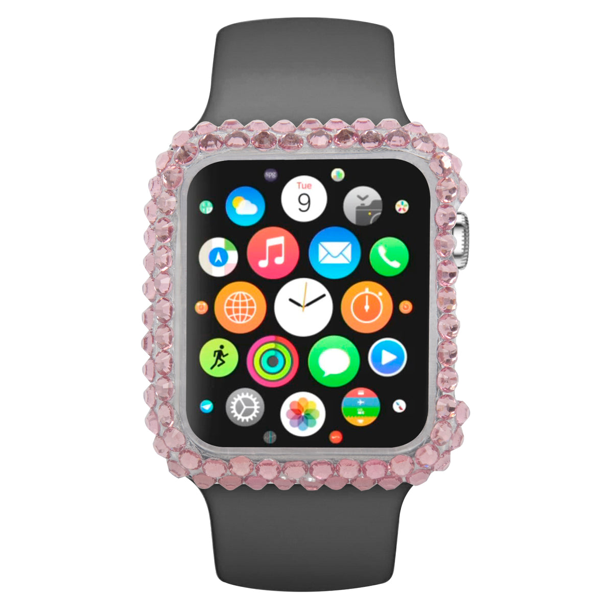 Navor Unique Slim Protective Full Fashion Bling Case Cover for Apple Watch Series 1-2-3 - NAVOR