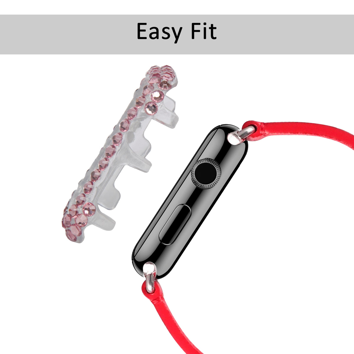 Navor Unique Slim Protective Full Fashion Bling Case Cover for Apple Watch Series 1-2-3 - NAVOR