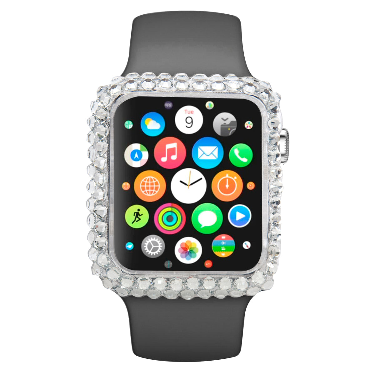 Navor Unique Slim Protective Full Fashion Bling Case Cover for Apple Watch Series 1-2-3 - NAVOR