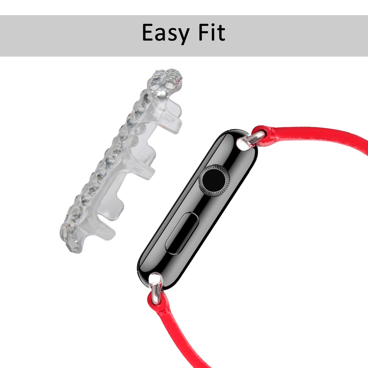 Navor Unique Slim Protective Full Fashion Bling Case Cover for Apple Watch Series 1-2-3 - NAVOR