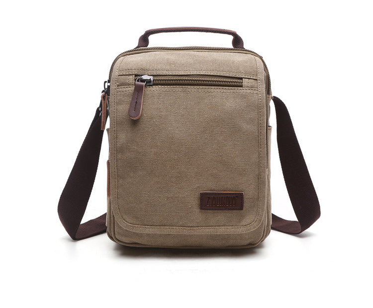 navor Men's Small Vintage Multipurpose Canvas Shoulder/ Messenger Bag - NAVOR