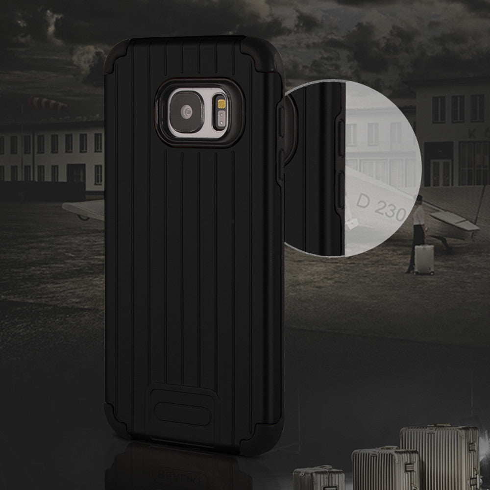 NAVOR Kario Groove Dual Layer Hybrid Protective Case for Samsung Galaxy S7 - NAVOR