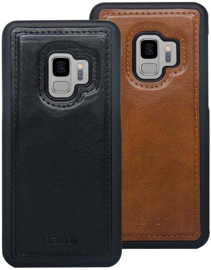 PU Leather Magnetic Samsung Galaxy S9 Case - NAVOR