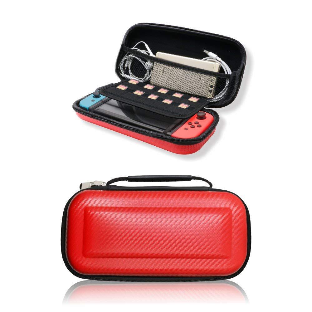 Hard Shell Travel Carrying Protective Storage Bag Compatible with Nintendo Switch - NAVOR