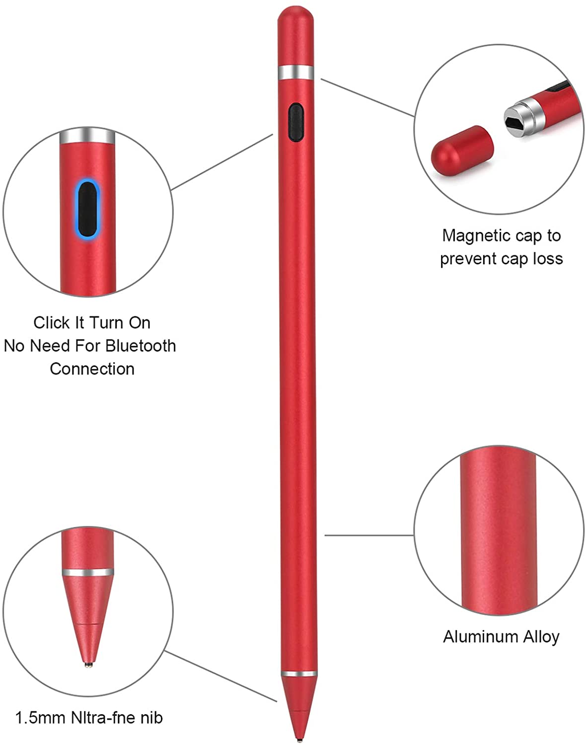 navor Stylus Pen for Touch Screens, Smart Phones & Tablets - NAVOR