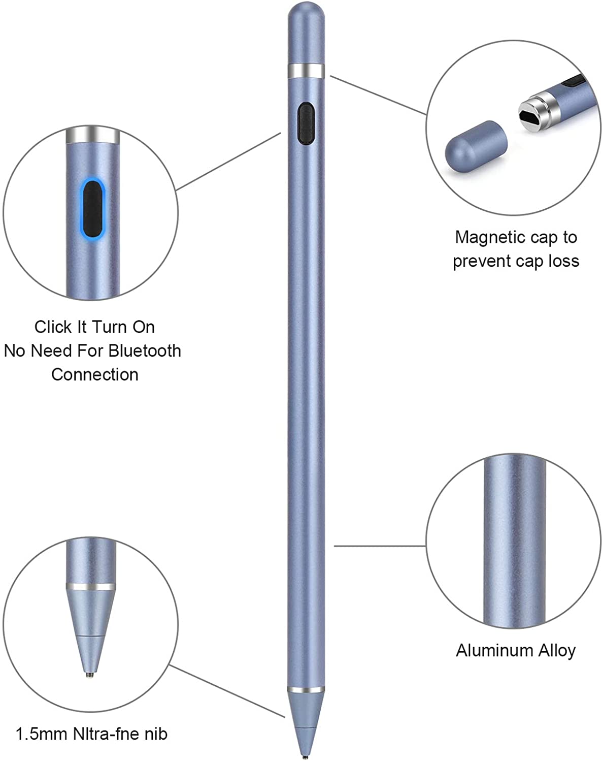 navor Stylus Pen for Touch Screens, Smart Phones & Tablets - NAVOR