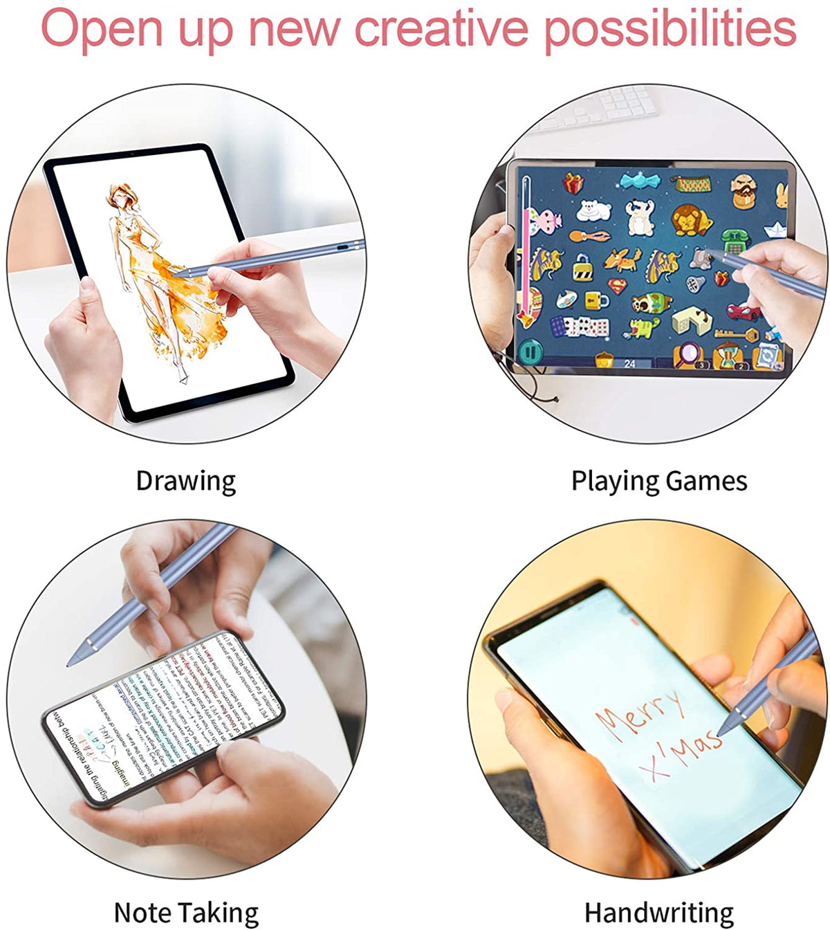 navor Stylus Pen for Touch Screens, Smart Phones & Tablets - NAVOR