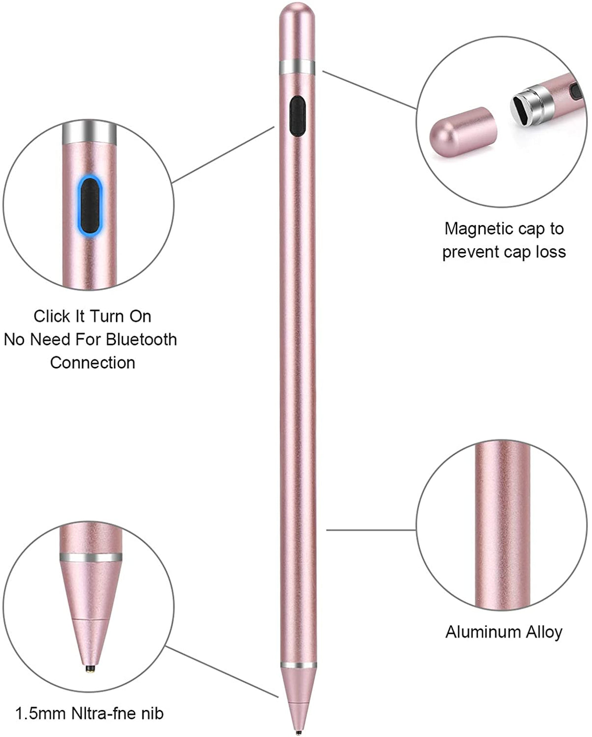 navor Stylus Pen for Touch Screens, Smart Phones & Tablets - NAVOR