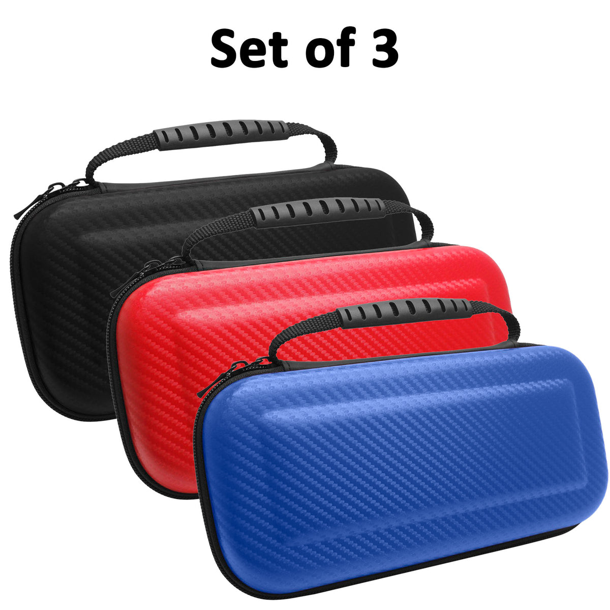 Hard Shell Travel Carrying Protective Storage Bag Compatible with Nintendo Switch - NAVOR