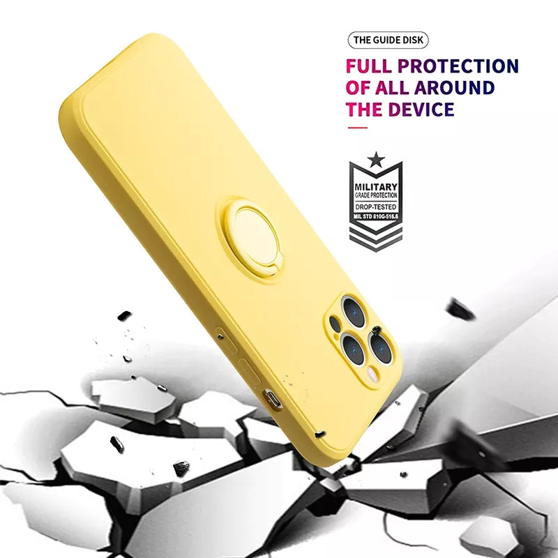 iPhone 12 Pro 6.1" Case with Ring Kickstand, Car Mount Feature - NAVOR
