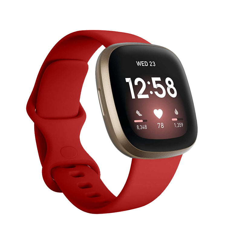 Fitbit Versa 3 / Fitbit Sense Soft TPU Sport Replacement Wristband - NAVOR