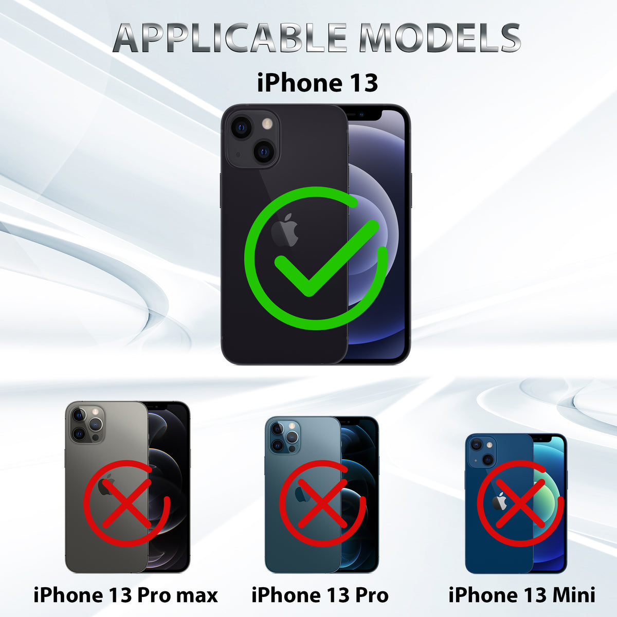 IP68 Waterproof Phone Cover for iPhone 13 6.1" - NAVOR