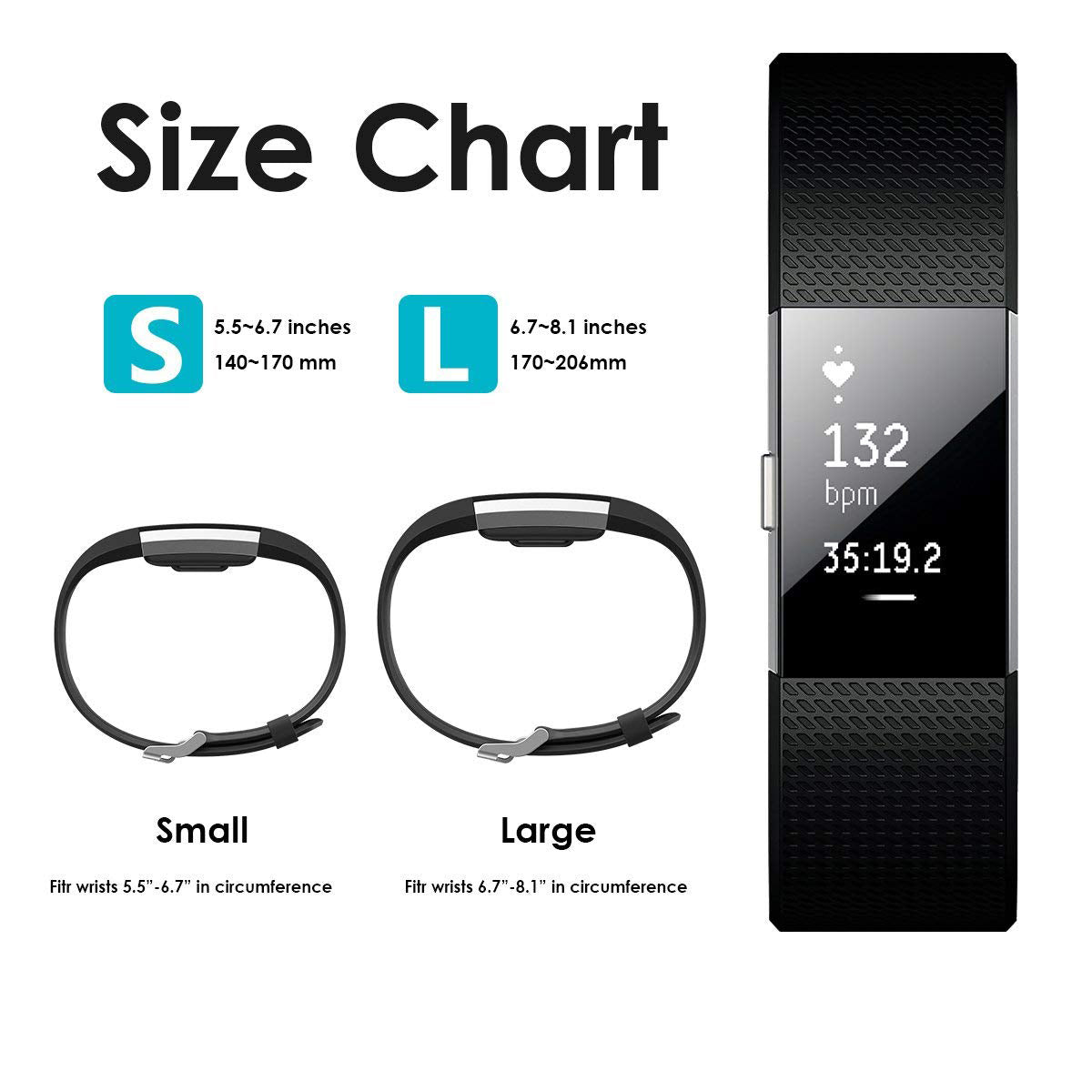 Fitbit Charge 2 Band - NAVOR