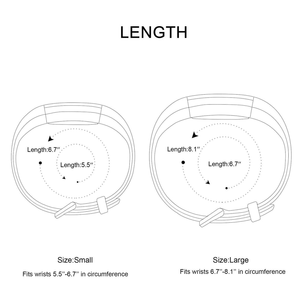 Fitbit Alta/HR Bands - 5 Pack - NAVOR